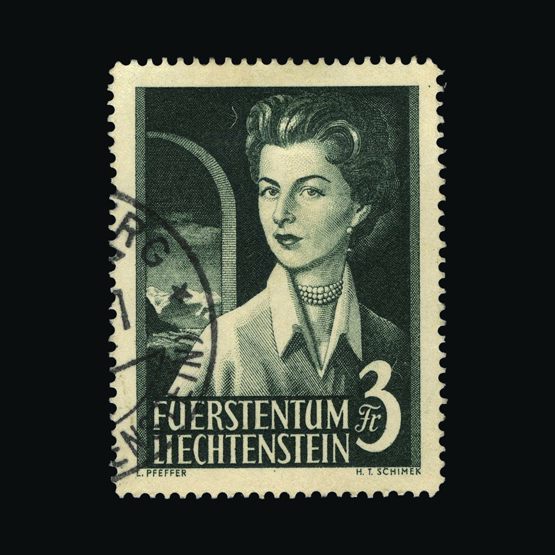 Lot 15223 - Liechtenstein 1955 -  UPA UPA Sale #87 worldwide Collections
