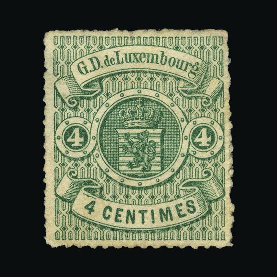 Lot 15268 - Luxembourg 1865 - UPA UPA Sale #87 worldwide Collections Lot 15268 - Luxembourg 1865 - UPA UPA Sale #87 worldwide Collections