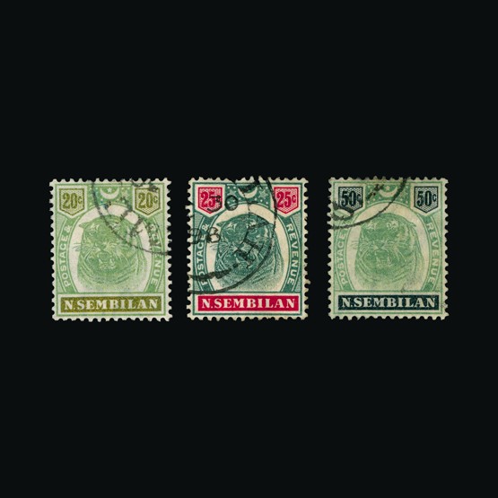 Lot 15621 - Malaya - Negri Sembilan 1895-9 -  UPA UPA Sale #87 worldwide Collections