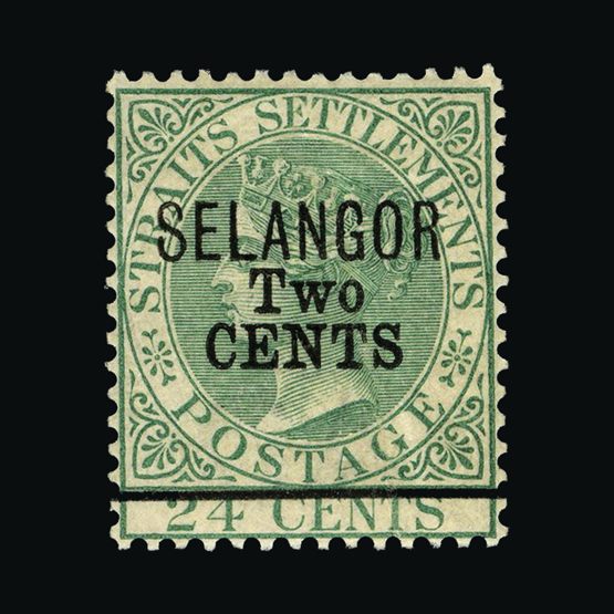 Lot 15780 - malaya - selangor 1891 -  UPA UPA Sale #87 worldwide Collections