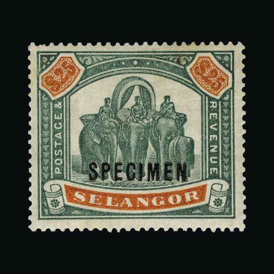 Lot 15788 - malaya - selangor 1895-99 -  UPA UPA Sale #87 worldwide Collections