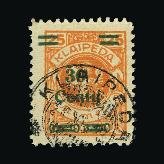 Lot 16377 - Memel 1923 -  UPA UPA Sale #87 worldwide Collections