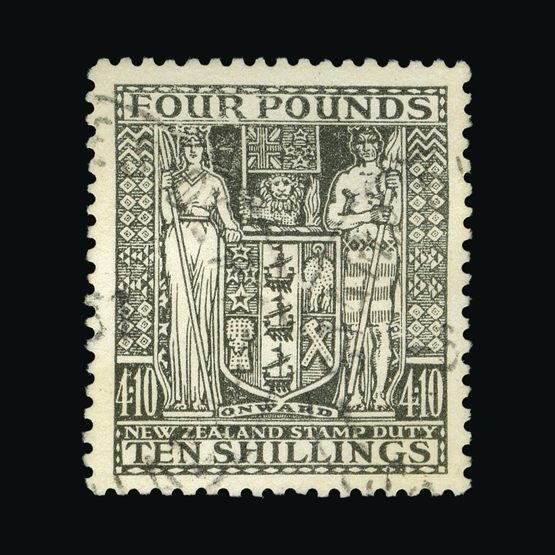 Lot 17448 - New Zealand - Postal Fiscals 1931-40 -  UPA UPA Sale #87 worldwide Collections