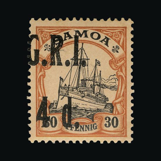 Lot 19075 - samoa 1914 -  UPA UPA Sale #87 worldwide Collections
