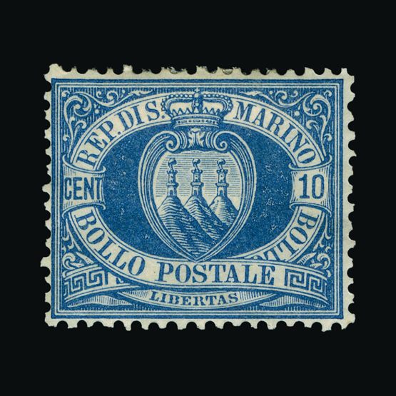 Lot 19120 - San Marino 1877-90 -  UPA UPA Sale #87 worldwide Collections