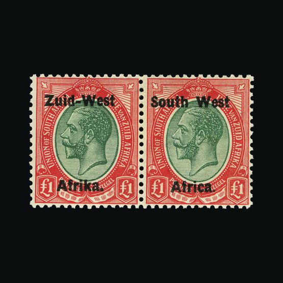 Lot 20146 - south west africa 1923 - UPA UPA Sale #87 worldwide Collections Lot 20146 - south west africa 1923 - UPA UPA Sale #87 worldwide Collections