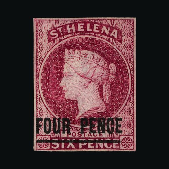 Lot 20771 - st. helena 1863 - UPA UPA Sale #87 worldwide Collections Lot 20771 - st. helena 1863 - UPA UPA Sale #87 worldwide Collections