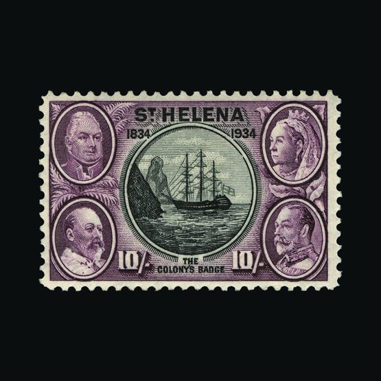 Lot 20823 - st. helena 1934 -  UPA UPA Sale #87 worldwide Collections