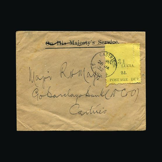 Lot 20964 - st. lucia 1932 - UPA UPA Sale #87 worldwide Collections Lot 20964 - st. lucia 1932 - UPA UPA Sale #87 worldwide Collections