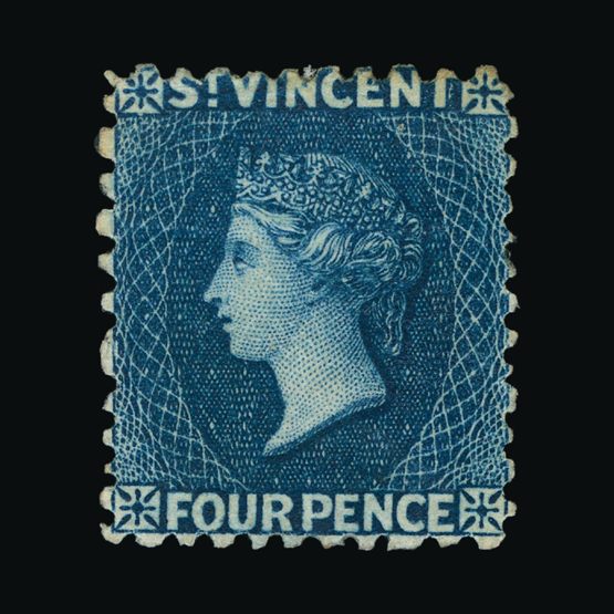 Lot 21006 - st. vincent 1862-68 -  UPA UPA Sale #87 worldwide Collections