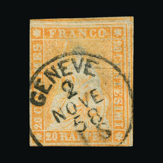 Lot 21569 - Switzerland 1854 - UPA UPA Sale #87 worldwide Collections Lot 21569 - Switzerland 1854 - UPA UPA Sale #87 worldwide Collections