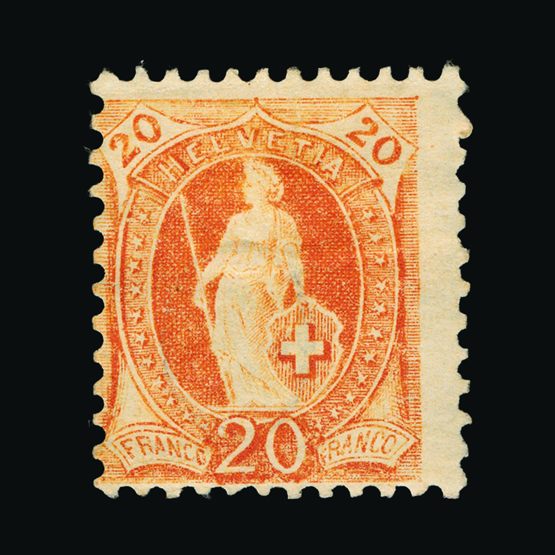 Lot 21592 - Switzerland 1882 -  UPA UPA Sale #87 worldwide Collections