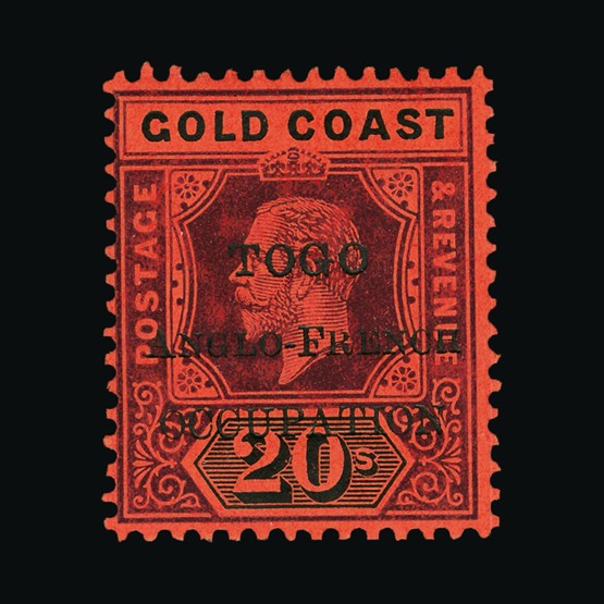 Lot 21869 - Togo - Anglo-French Occupation 1915 - UPA UPA Sale #87 worldwide Collections Lot 21869 - Togo - Anglo-French Occupation 1915 - UPA UPA Sale #87 worldwide Collections