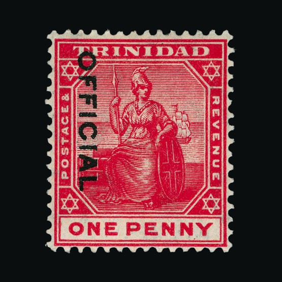 Lot 22040 - trinidad and tobago 1909 -  UPA UPA Sale #87 worldwide Collections