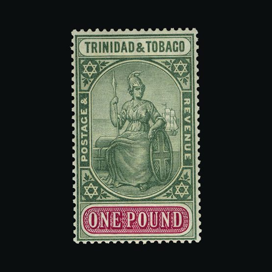 Lot 22044 - trinidad and tobago 1913 -  UPA UPA Sale #87 worldwide Collections