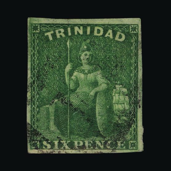 Lot 22163 - Trinidad and Tobago - Trinidad 1859 - UPA UPA Sale #87 worldwide Collections Lot 22163 - Trinidad and Tobago - Trinidad 1859 - UPA UPA Sale #87 worldwide Collections