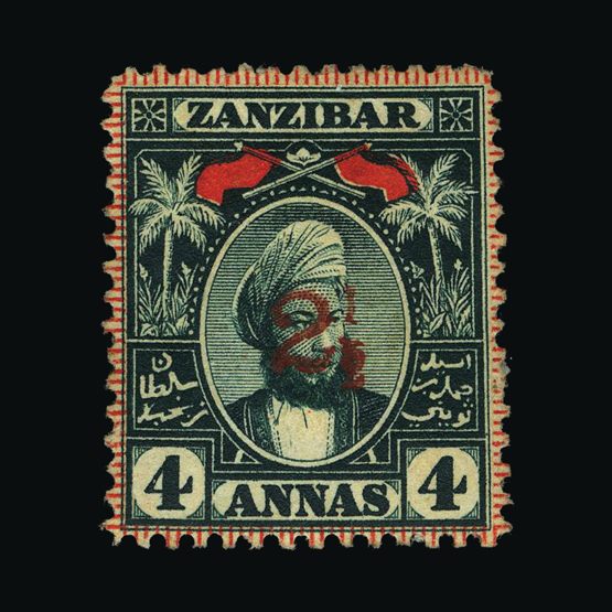 Lot 22806 - zanzibar 1897 -  UPA UPA Sale #87 worldwide Collections