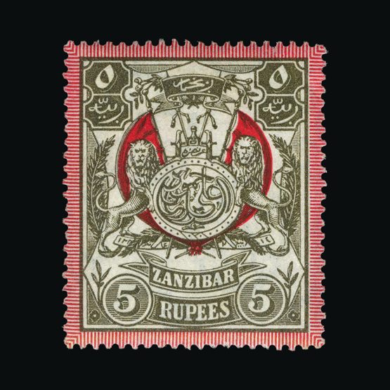 Lot 22814 - zanzibar 1904 -  UPA UPA Sale #87 worldwide Collections