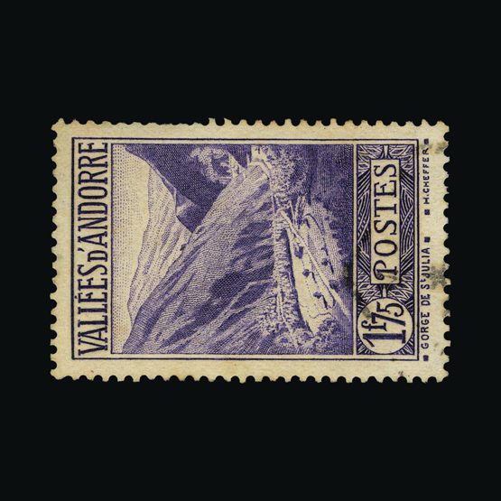 Lot 22896 - Andorra - French Post Offices 1933 -  UPA UPA Sale #87 worldwide Collections