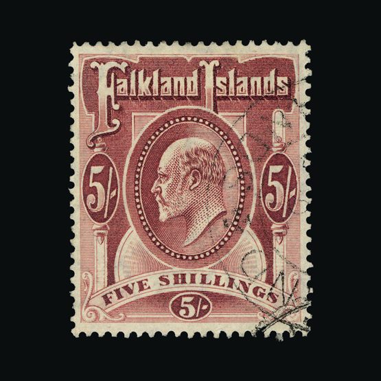 Lot 23080 - falkland islands 1904-12 -  UPA UPA Sale #87 worldwide Collections
