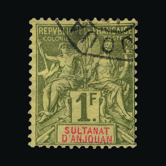 Lot 23173 - France - Colonies - Comoro Islands - Anjouan 1892-1907 - UPA UPA Sale #87 worldwide Collections Lot 23173 - France - Colonies - Comoro Islands - Anjouan 1892-1907 - UPA UPA Sale #87 worldwide Collections