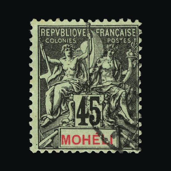 Lot 23174 - France - Colonies - Comoro Islands - Moheli 1906-07 - UPA UPA Sale #87 worldwide Collections Lot 23174 - France - Colonies - Comoro Islands - Moheli 1906-07 - UPA UPA Sale #87 worldwide Collections