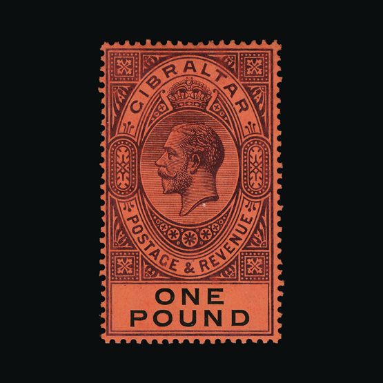 Lot 23229 - Gibraltar 1912-24 - UPA UPA Sale #87 worldwide Collections Lot 23229 - Gibraltar 1912-24 - UPA UPA Sale #87 worldwide Collections