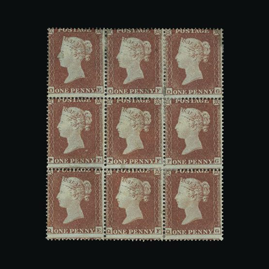 Lot 23383 - Great Britain - QV (line engraved) 1854-57 - UPA UPA Sale #87 worldwide Collections Lot 23383 - Great Britain - QV (line engraved) 1854-57 - UPA UPA Sale #87 worldwide Collections