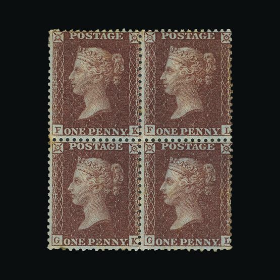 Lot 23402 - Great Britain - QV (line engraved) 1854-57 -  UPA UPA Sale #87 worldwide Collections