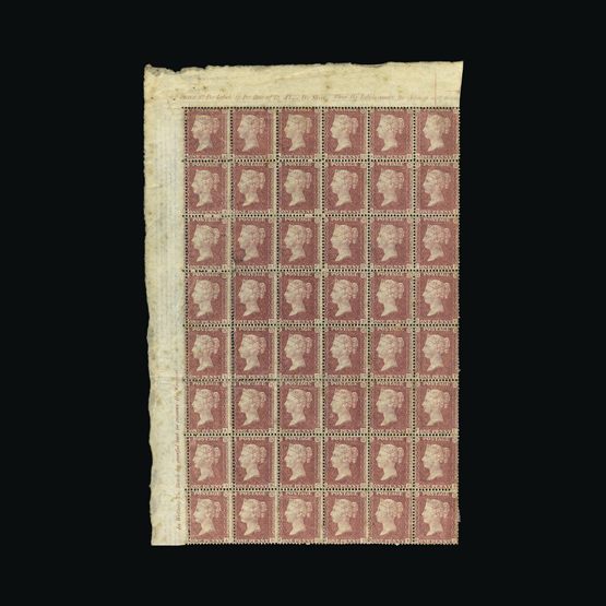 Lot 23433 - Great Britain - QV (line engraved) 1856-58 -  UPA UPA Sale #87 worldwide Collections