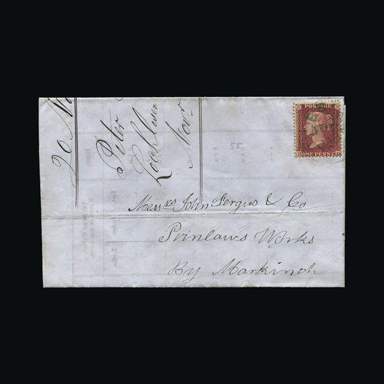 Lot 23484 - Great Britain - Covers - QV 1856-58 - UPA UPA Sale #87 worldwide Collections Lot 23484 - Great Britain - Covers - QV 1856-58 - UPA UPA Sale #87 worldwide Collections