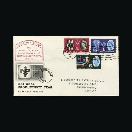 Lot 23509 - Great Britain - Covers - QEII 1962 -  UPA UPA Sale #87 worldwide Collections