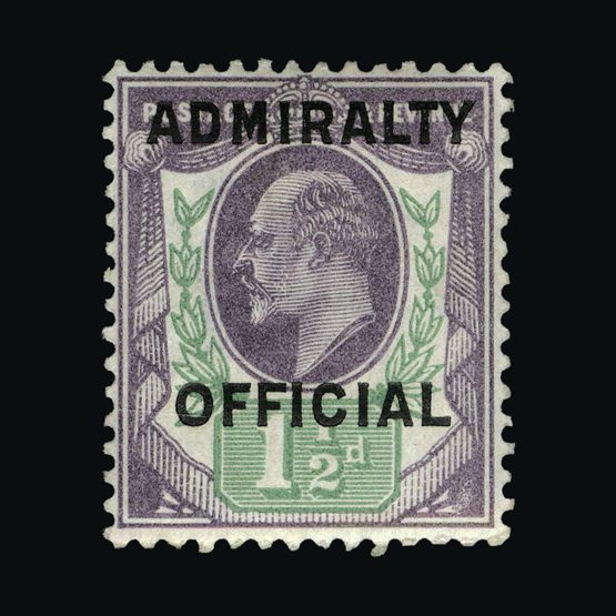 Lot 23524 - Great Britain - Officials 1903-04 -  UPA UPA Sale #87 worldwide Collections