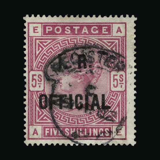 Lot 23534 - Great Britain - Officials 1884-88 - UPA UPA Sale #87 worldwide Collections Lot 23534 - Great Britain - Officials 1884-88 - UPA UPA Sale #87 worldwide Collections