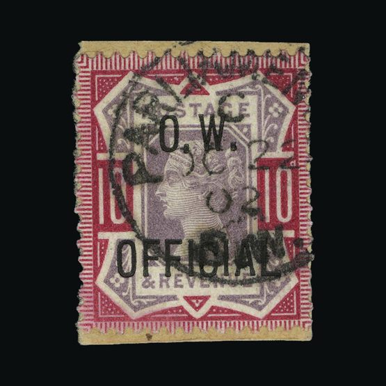 Lot 23539 - Great Britain - Officials 1896-1902 - UPA UPA Sale #87 worldwide Collections Lot 23539 - Great Britain - Officials 1896-1902 - UPA UPA Sale #87 worldwide Collections