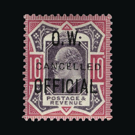 Lot 23540 - Great Britain - Officials 1902-03 - UPA UPA Sale #87 worldwide Collections Lot 23540 - Great Britain - Officials 1902-03 - UPA UPA Sale #87 worldwide Collections