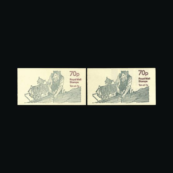 Lot 23547 - Great Britain - Booklets 1978-79 - UPA UPA Sale #87 worldwide Collections Lot 23547 - Great Britain - Booklets 1978-79 - UPA UPA Sale #87 worldwide Collections