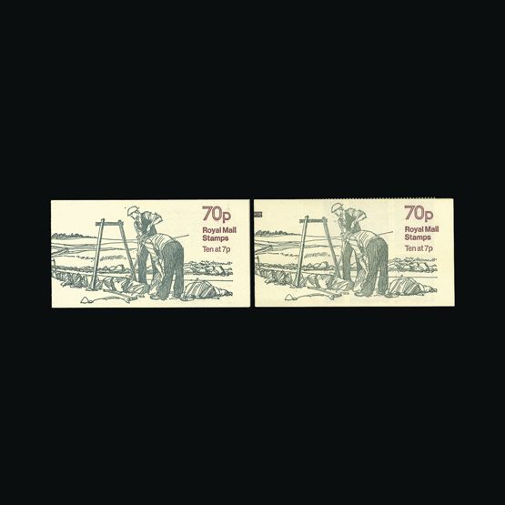 Lot 23548 - Great Britain - Booklets 1978-79 - UPA UPA Sale #87 worldwide Collections Lot 23548 - Great Britain - Booklets 1978-79 - UPA UPA Sale #87 worldwide Collections