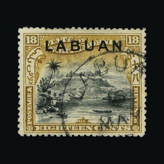 Lot 23585 - Labuan 1897 - UPA UPA Sale #87 worldwide Collections Lot 23585 - Labuan 1897 - UPA UPA Sale #87 worldwide Collections