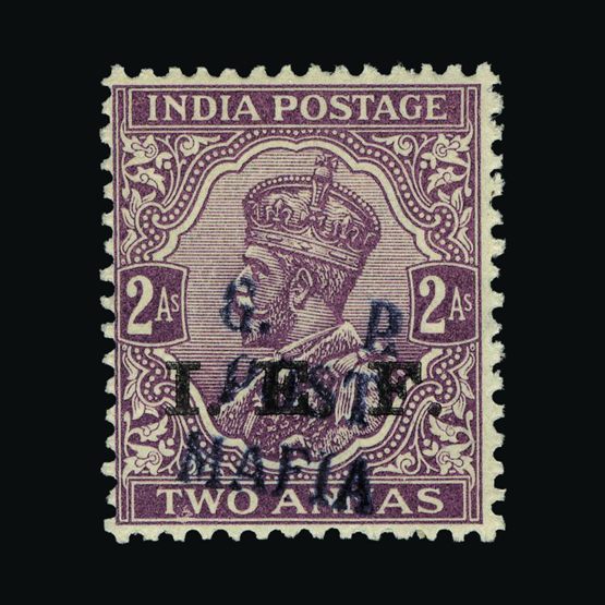 Lot 23815 - Tanganyika - Mafia Island 1915-16 -  UPA UPA Sale #87 worldwide Collections