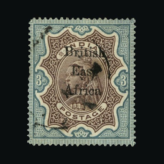 Lot 4024 - british east africa 1895-6 -  UPA UPA Sale #87 worldwide Collections