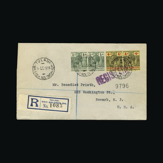 Lot 4506 - british solomon islands 1914 - UPA UPA Sale #87 worldwide Collections Lot 4506 - british solomon islands 1914 - UPA UPA Sale #87 worldwide Collections