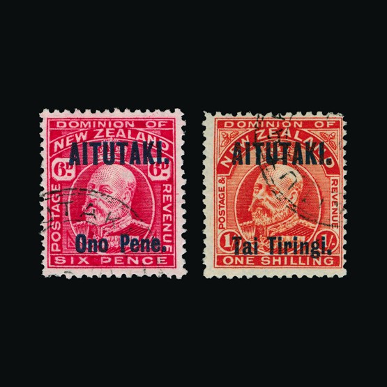 Lot 6538 - Cook Islands - Aitutaki 1911-16 - UPA UPA Sale #87 worldwide Collections Lot 6538 - Cook Islands - Aitutaki 1911-16 - UPA UPA Sale #87 worldwide Collections