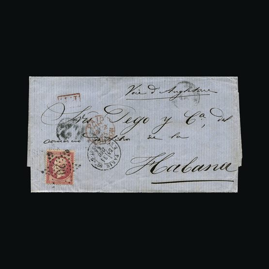 Lot 6584 - Cuba 1864 -  UPA UPA Sale #87 worldwide Collections