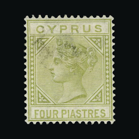 Lot 6611 - Cyprus 1881 -  UPA UPA Sale #87 worldwide Collections
