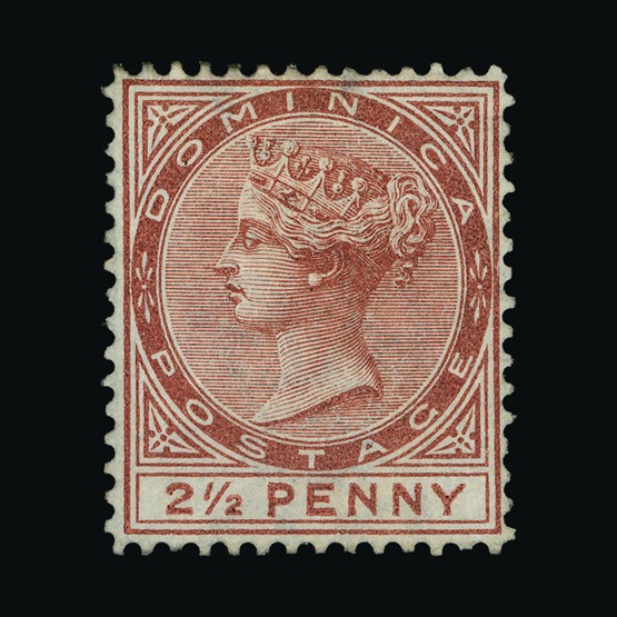 Lot 7006 - dominica 1877-79 -  UPA UPA Sale #87 worldwide Collections