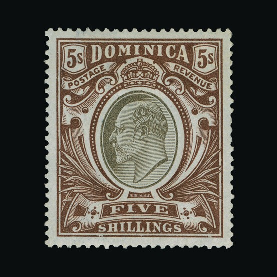 Lot 7018 - dominica 1903-07 -  UPA UPA Sale #87 worldwide Collections