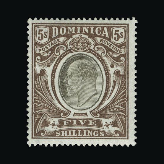 Lot 7019 - dominica 1903-07 -  UPA UPA Sale #87 worldwide Collections