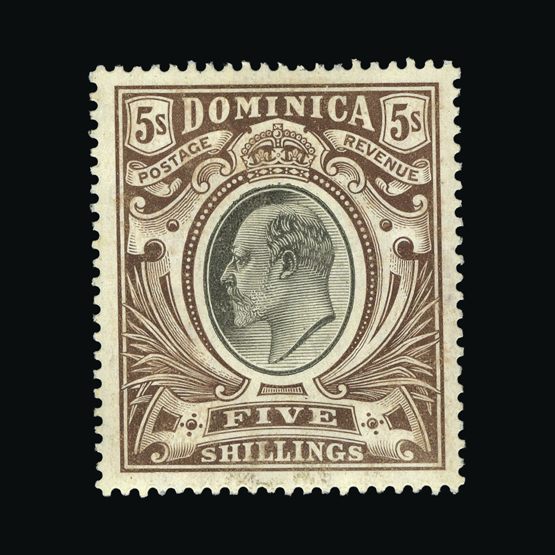 Lot 7023 - dominica 1907-08 -  UPA UPA Sale #87 worldwide Collections