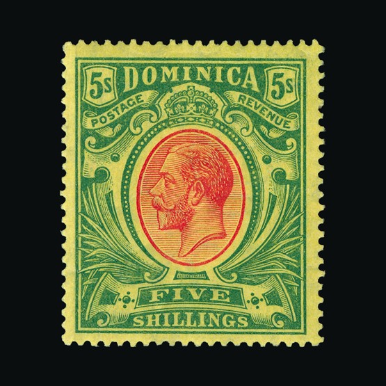 Lot 7024 - dominica 1908-20 -  UPA UPA Sale #87 worldwide Collections